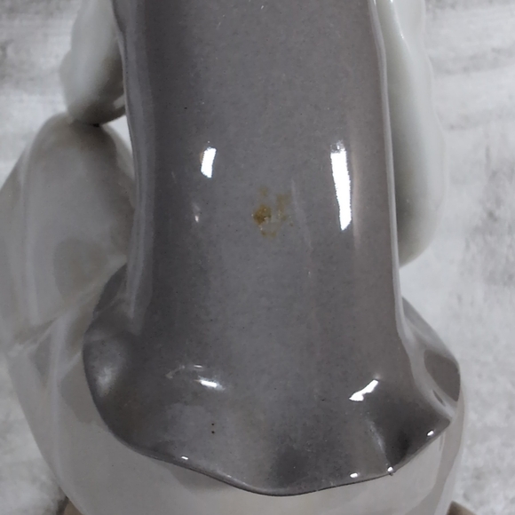 Lladro NAO Girl Watching Dove Bird Statue Figurine 1981 Porcelain Figure Spain - Picture 3 of 9